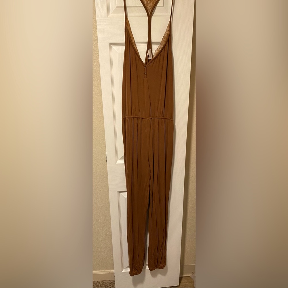 ❤️Love by Lottie Moss brown lounge jumpsuit